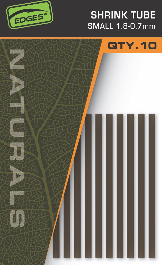Edges Naturals Shrink Tube S 1.8-0.7mm 10pcs