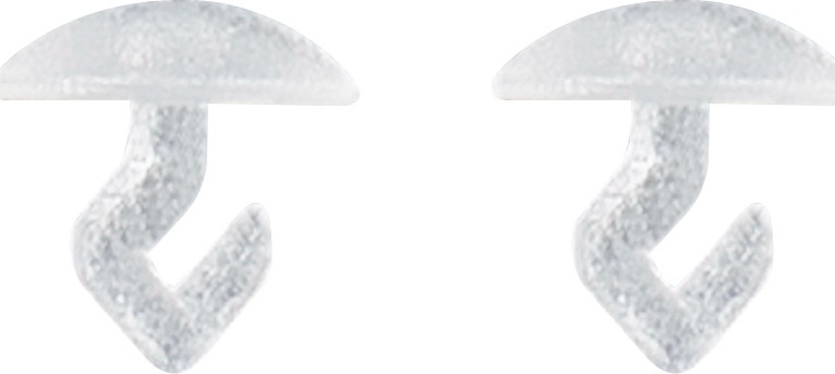 Edges Boilie Caps clear 120pcs