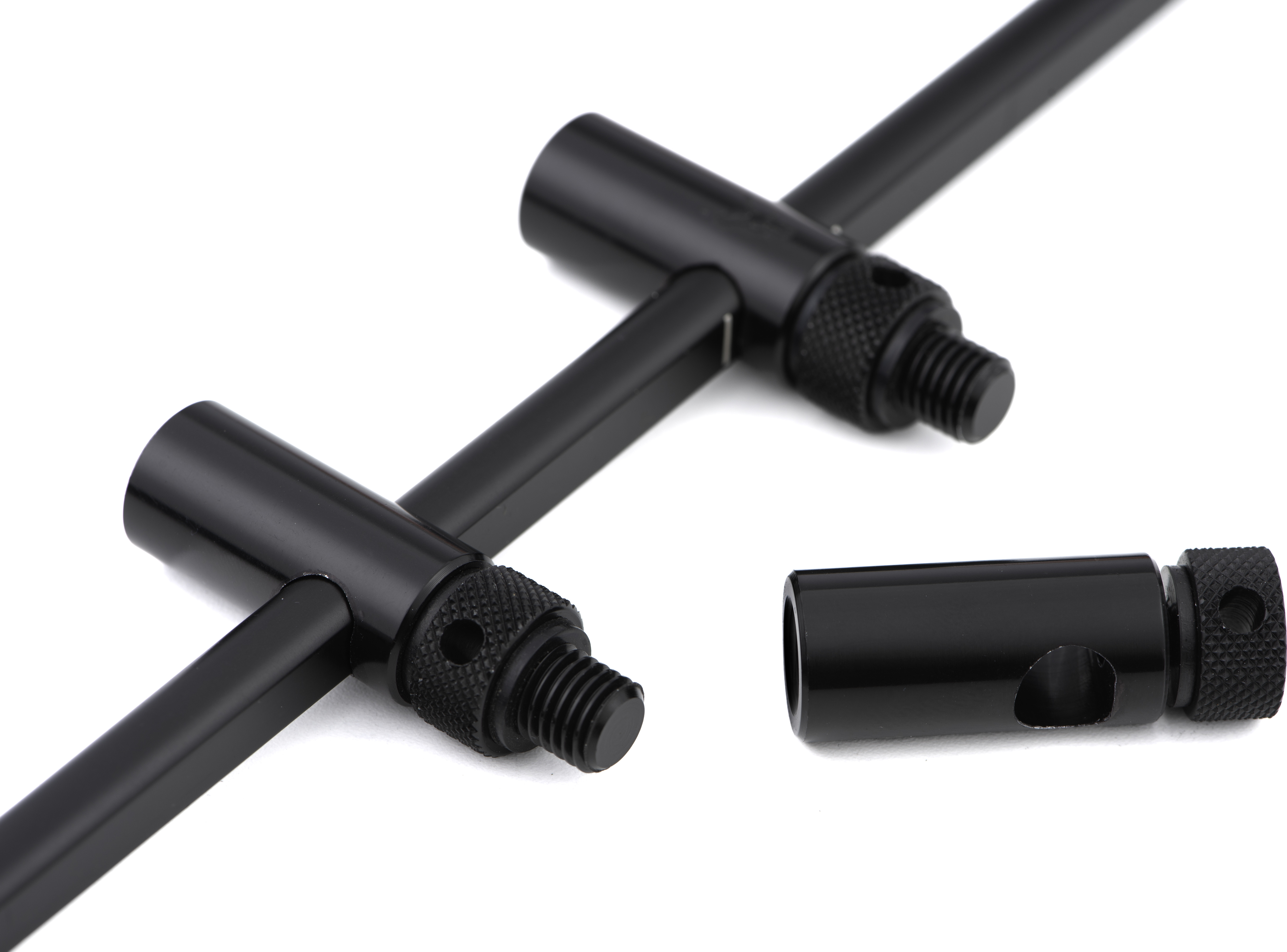 Black Label Slim Adjustable 3 Rod Buzz Bars 220mm 250mm