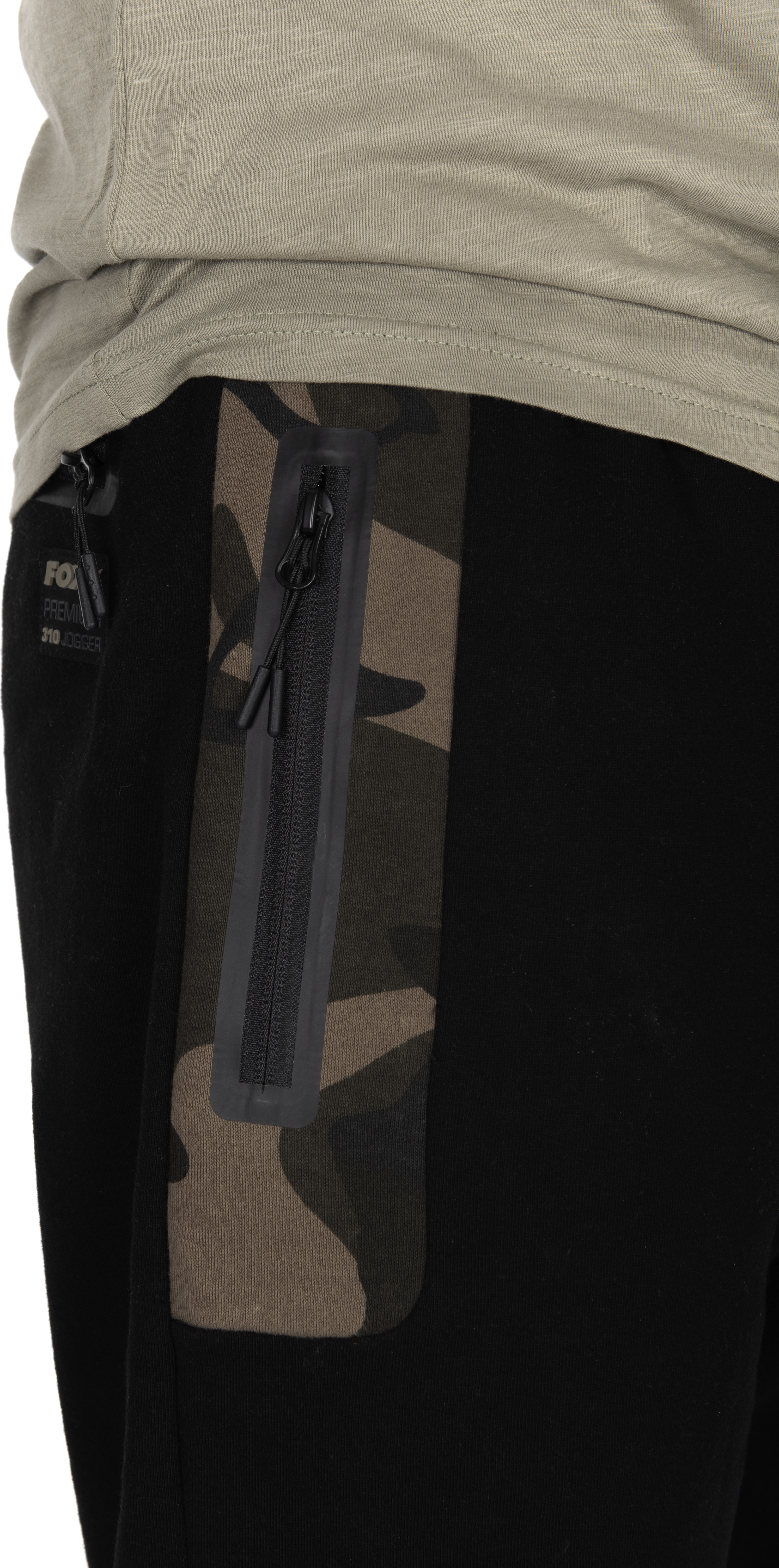 Black Camo Premium 310 Joggers L