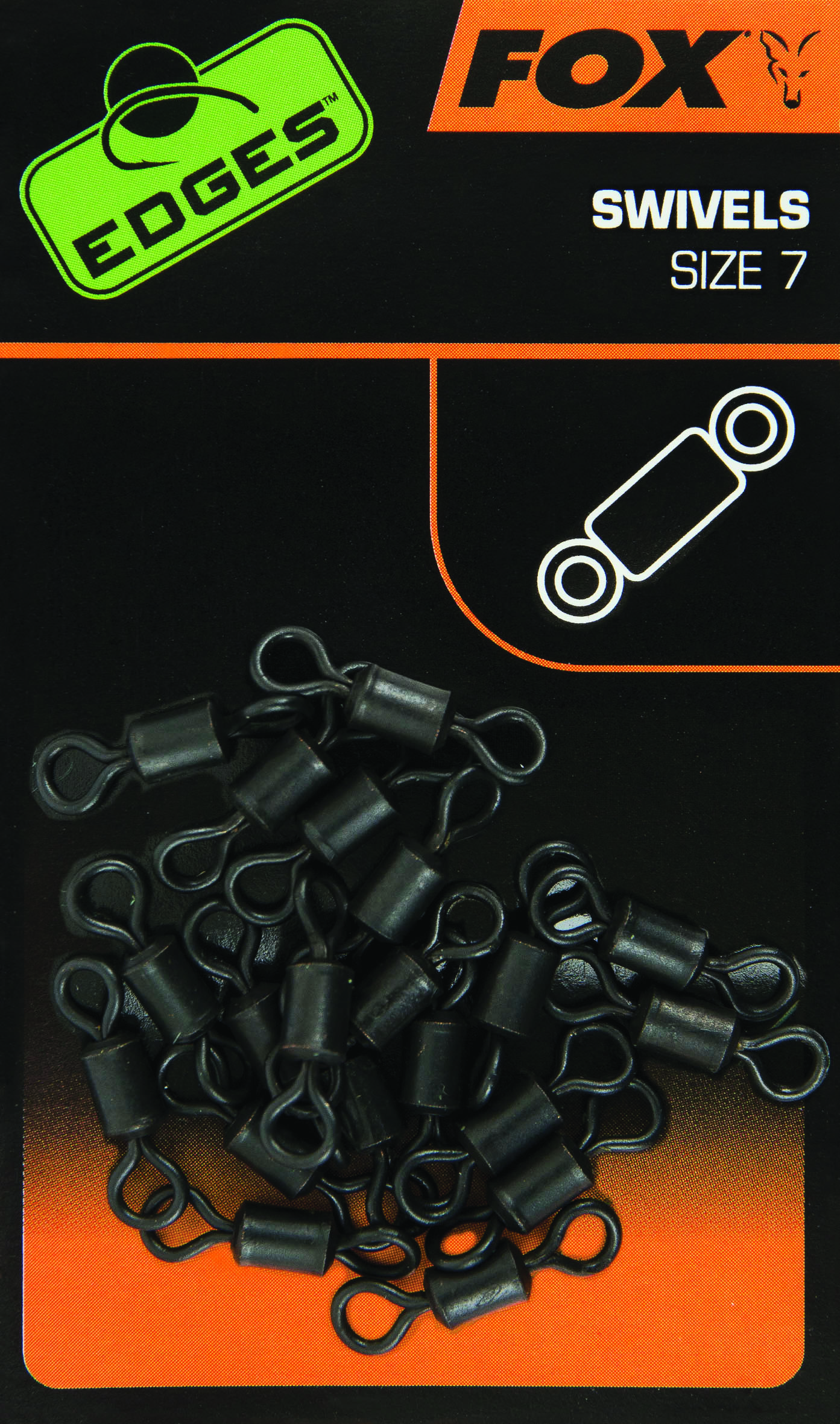 Edges Swivels Standard Size 7 20pcs