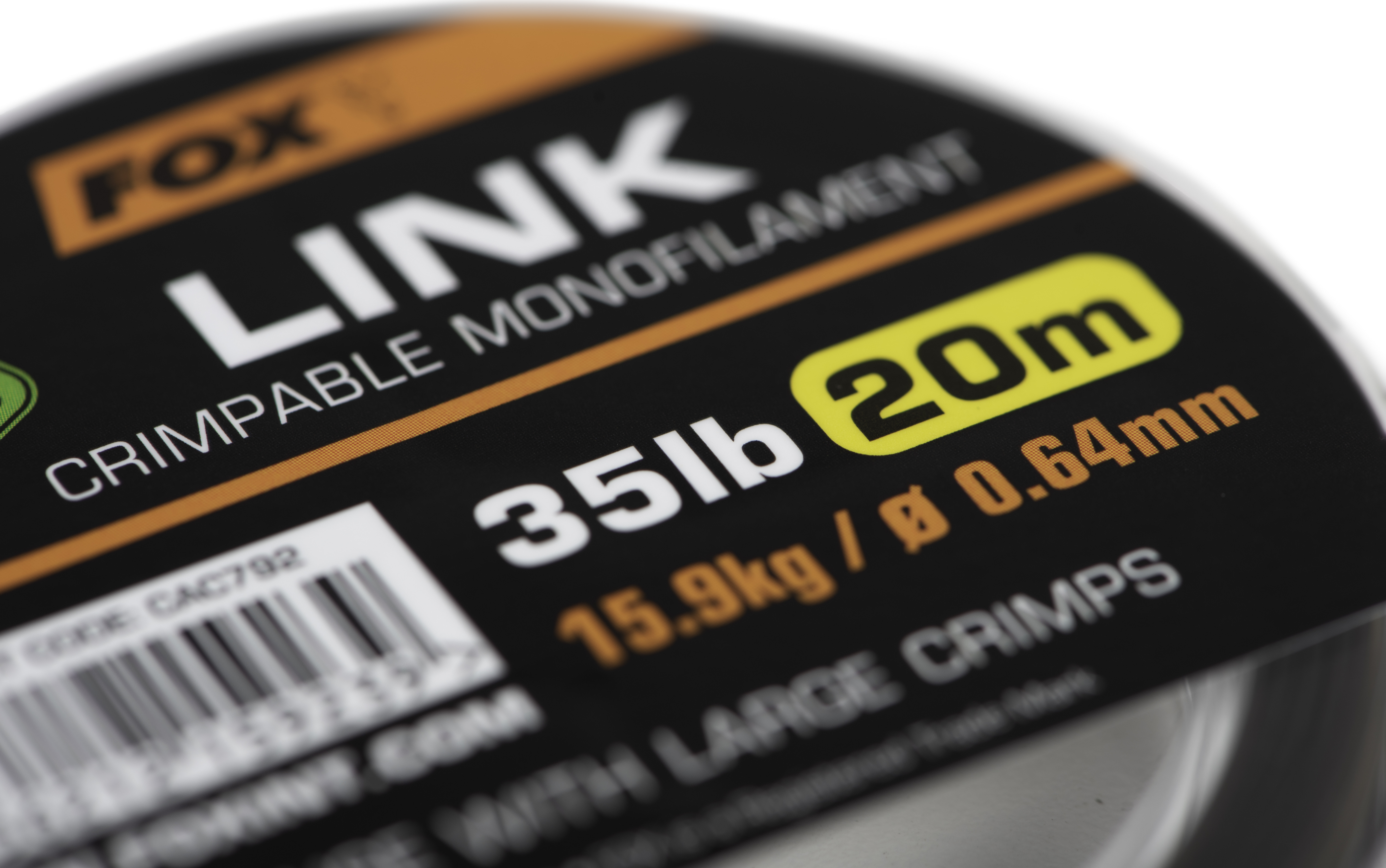 Edges Link Trans Khaki Mono 0.53mm 25lb 20m