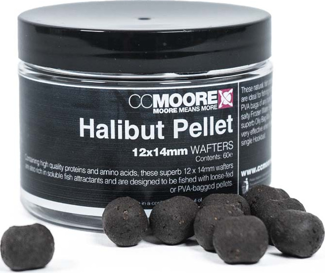 Halibut Pellet Wafters 12X14mm