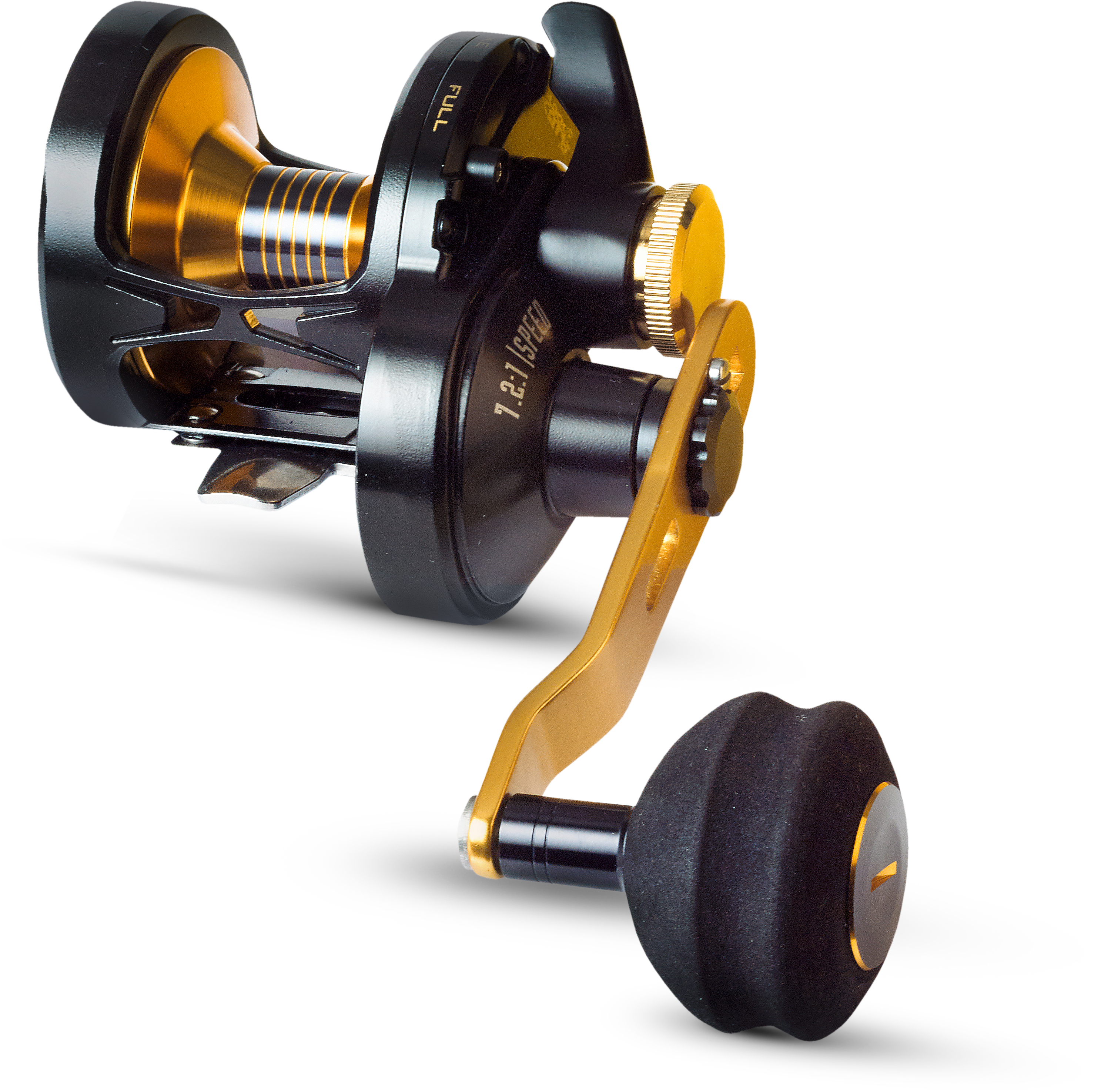 Battle Cat Vertical Model: 710 LH · Ložiska: 7 · 345m/ 0,25mm · Brzdná síla 15kg / 33lbs