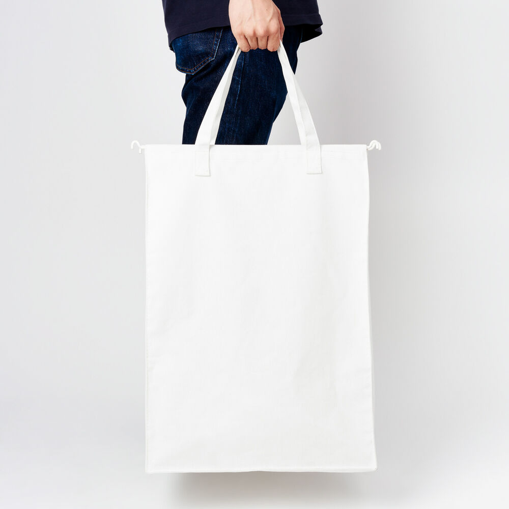 Laundry Basket with Bag : Removable Fabric Bag