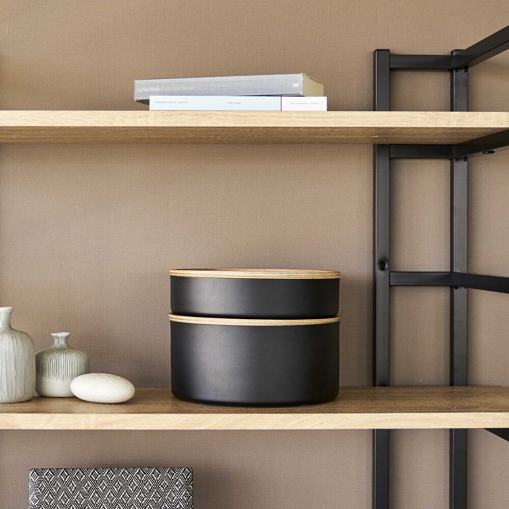 Storage Box Round Deep : Stackable