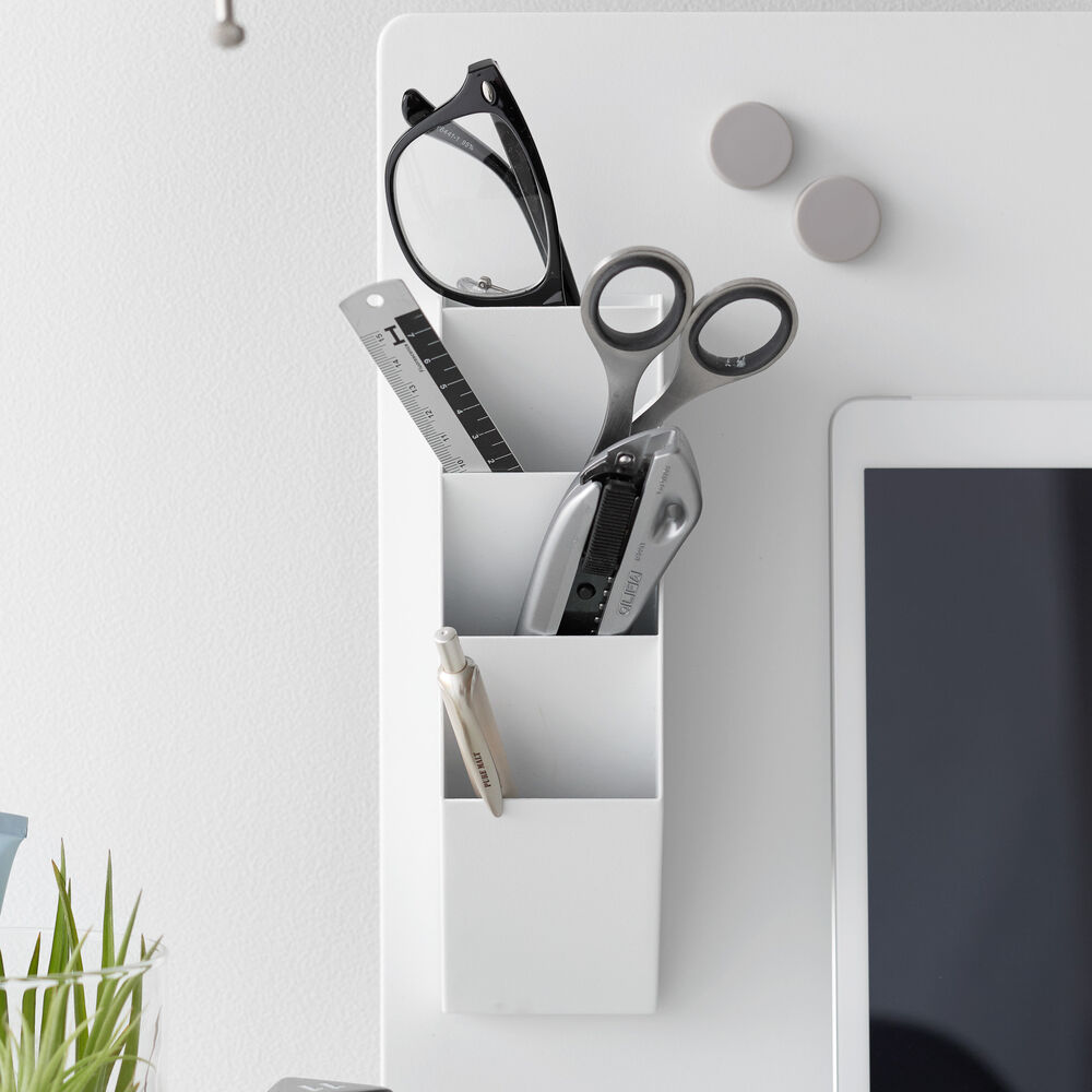Magnetic Pen Holder : Compact Add-On for Desk Panels