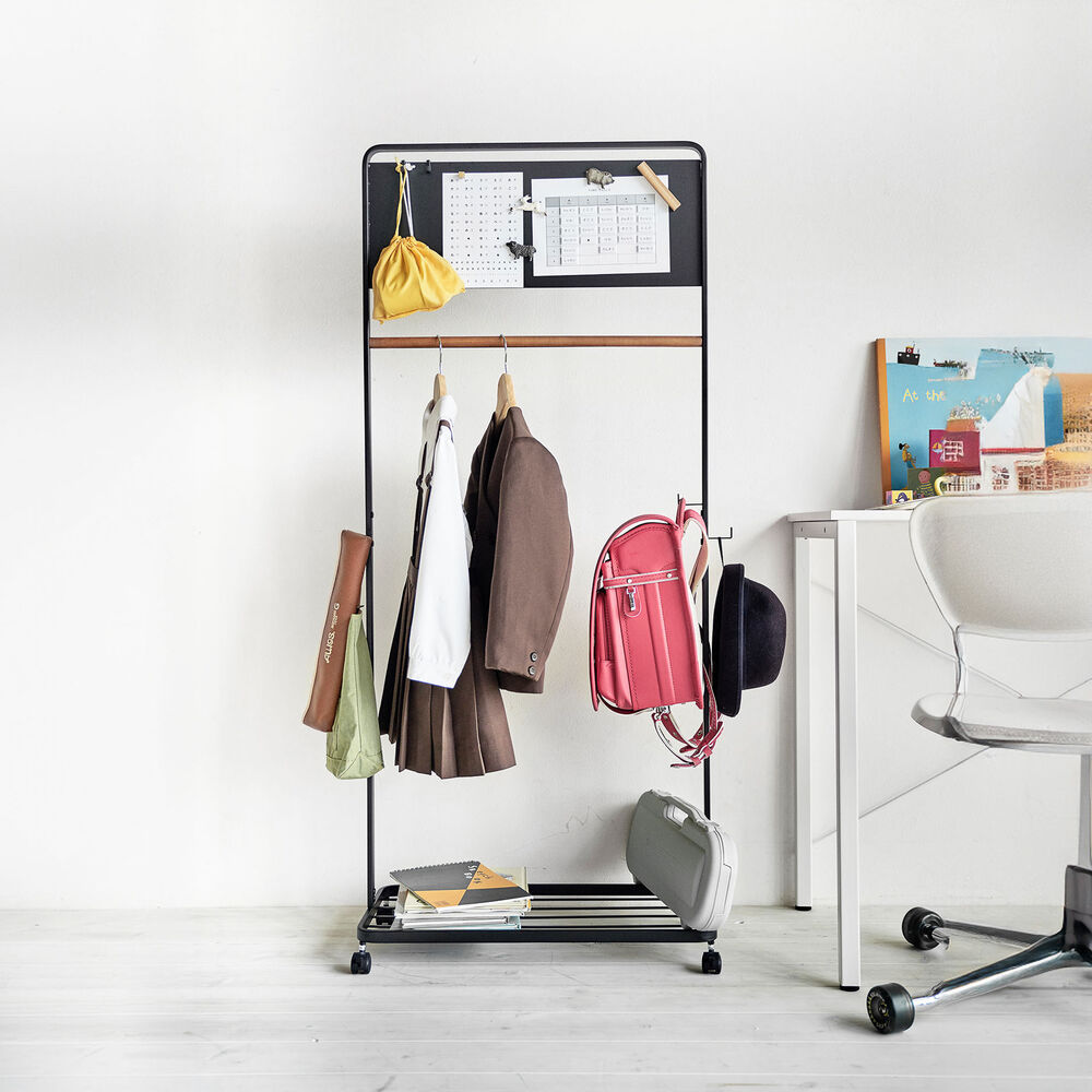 Kids Coat Rack with Panel : Plenty of Storage Space