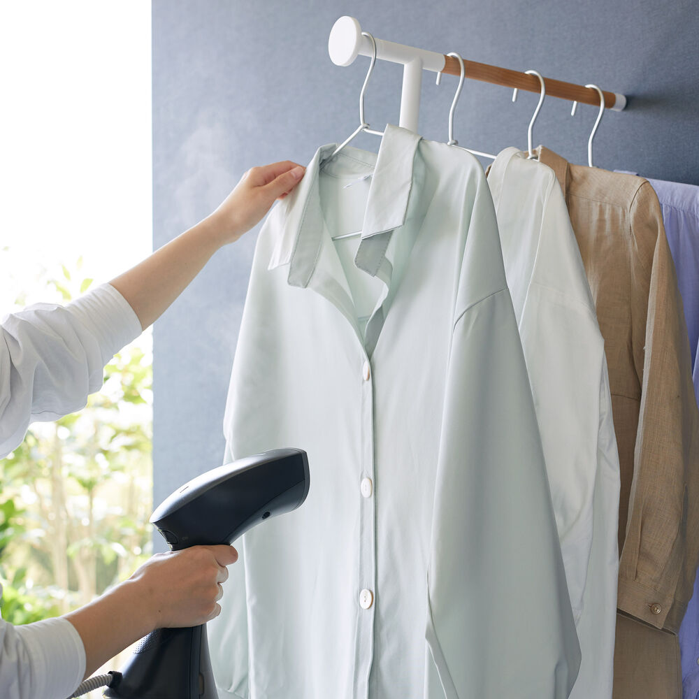 Leaning Steam Ironing Coat Rack : Perfect for Steam Ironing