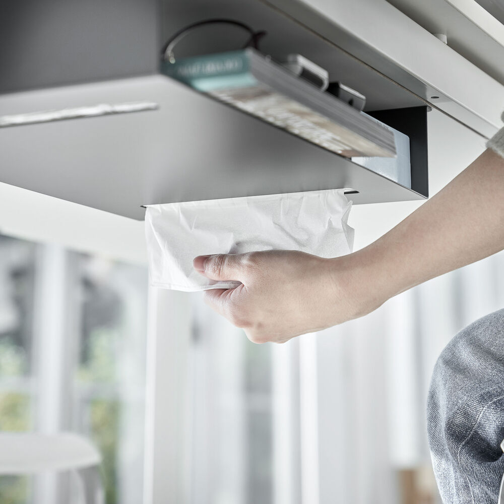 Under-Table Shelf : Convenient Bottom Openings