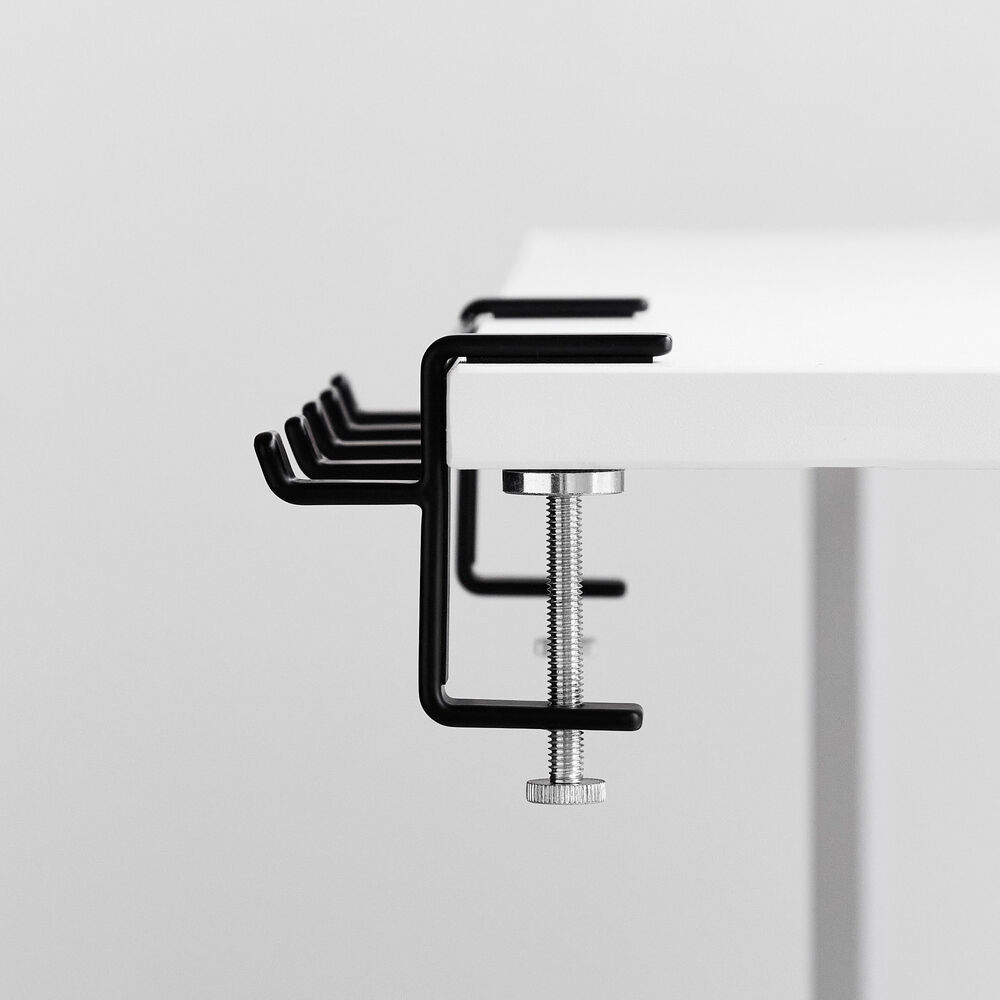 Tableside Hooks : Simple Clamp Attachment