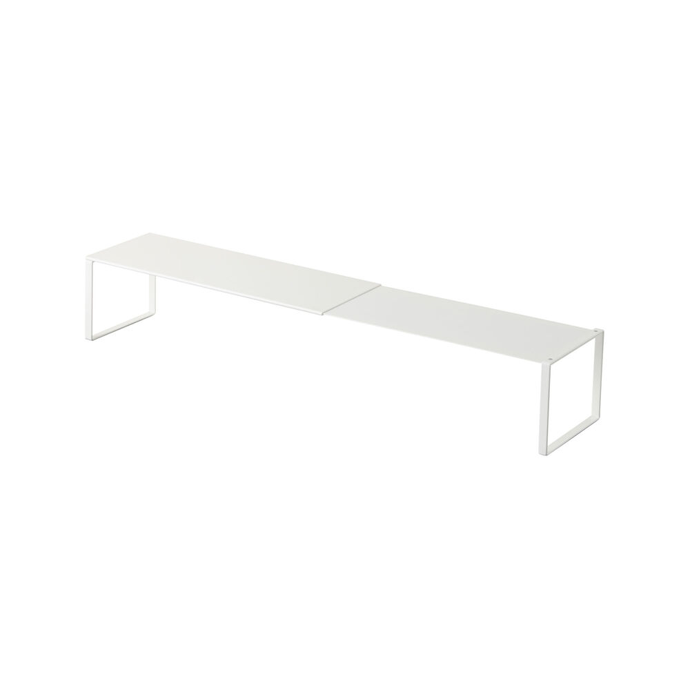Extendable Shoe Rack with Solid Surface : Adjustable Width