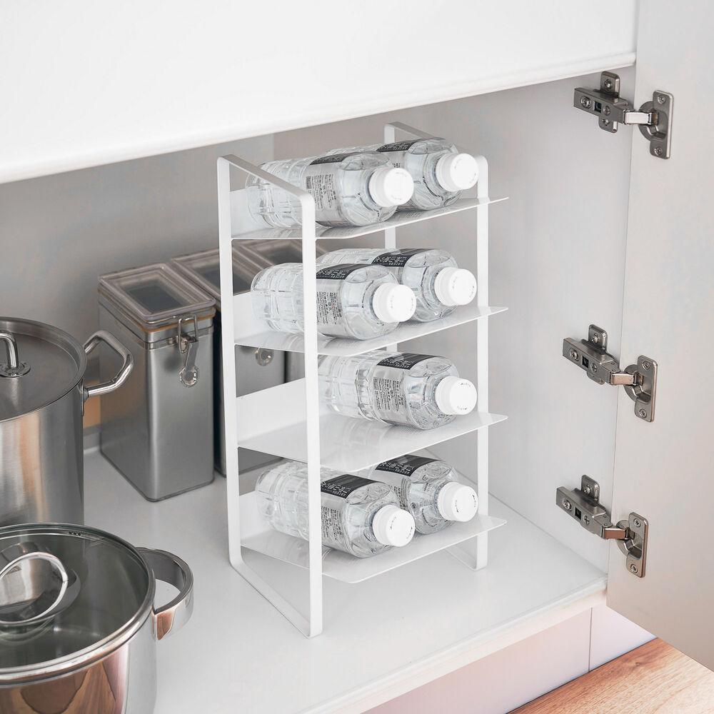 Bottle Rack : Four-Tiered Storage
