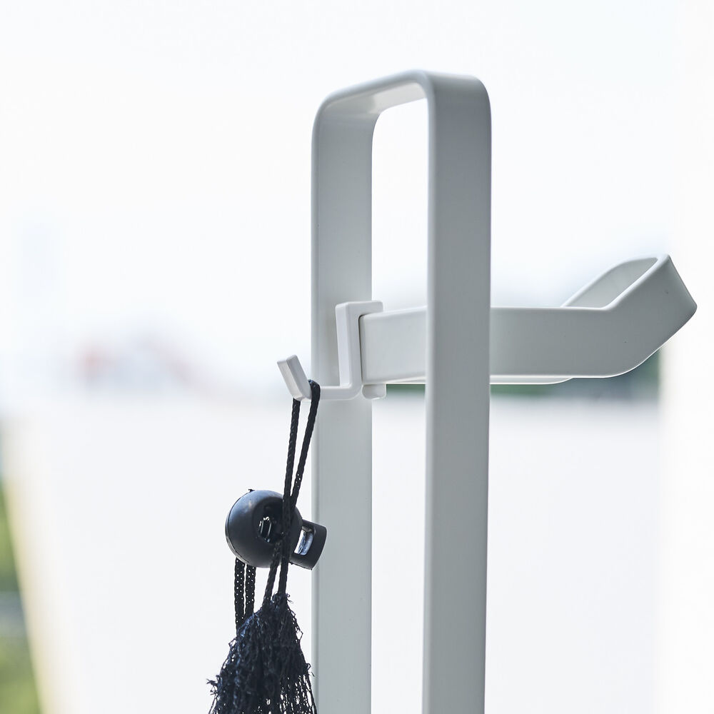 Kids Bike & Helmet Stand : Hooks for Extra Storage