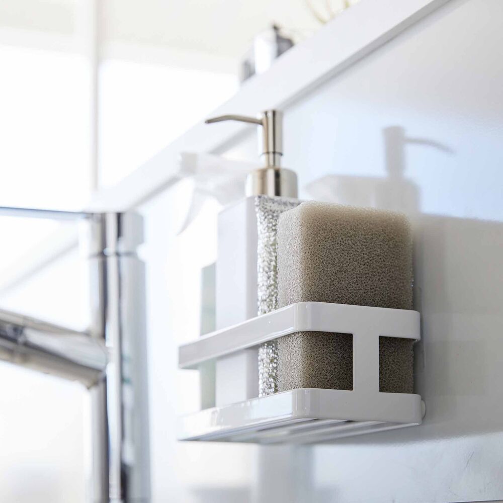 Film Hook Sponge & Bottle Holder : Open Grid for Quick Drainage