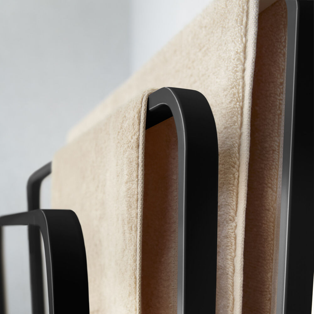Bath Towel Hanger with 3 Bars : Convenient Handling