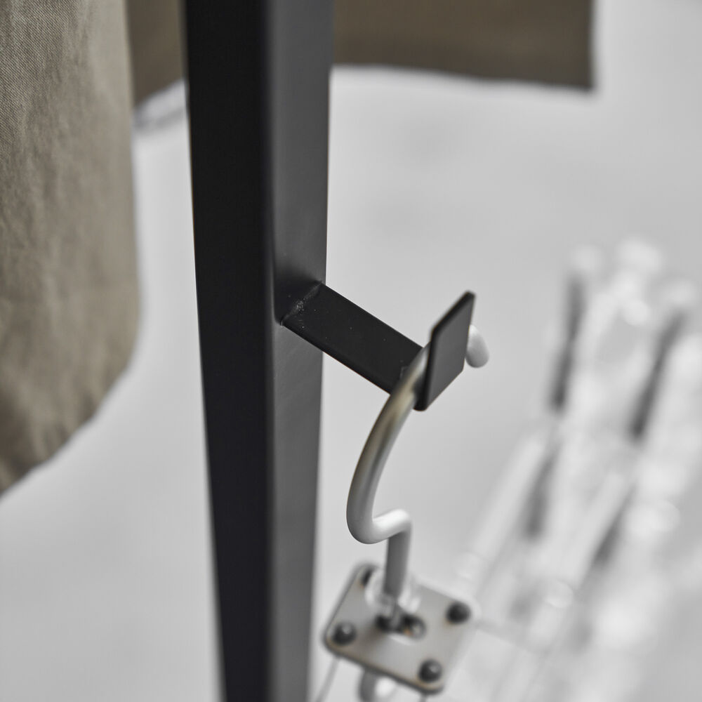 Foldable Indoor Drying Rack : Ample Hanging Hooks