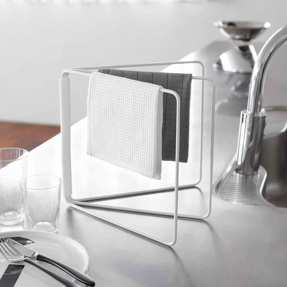 Foldable Dishcloth Hanger : Compact Solution