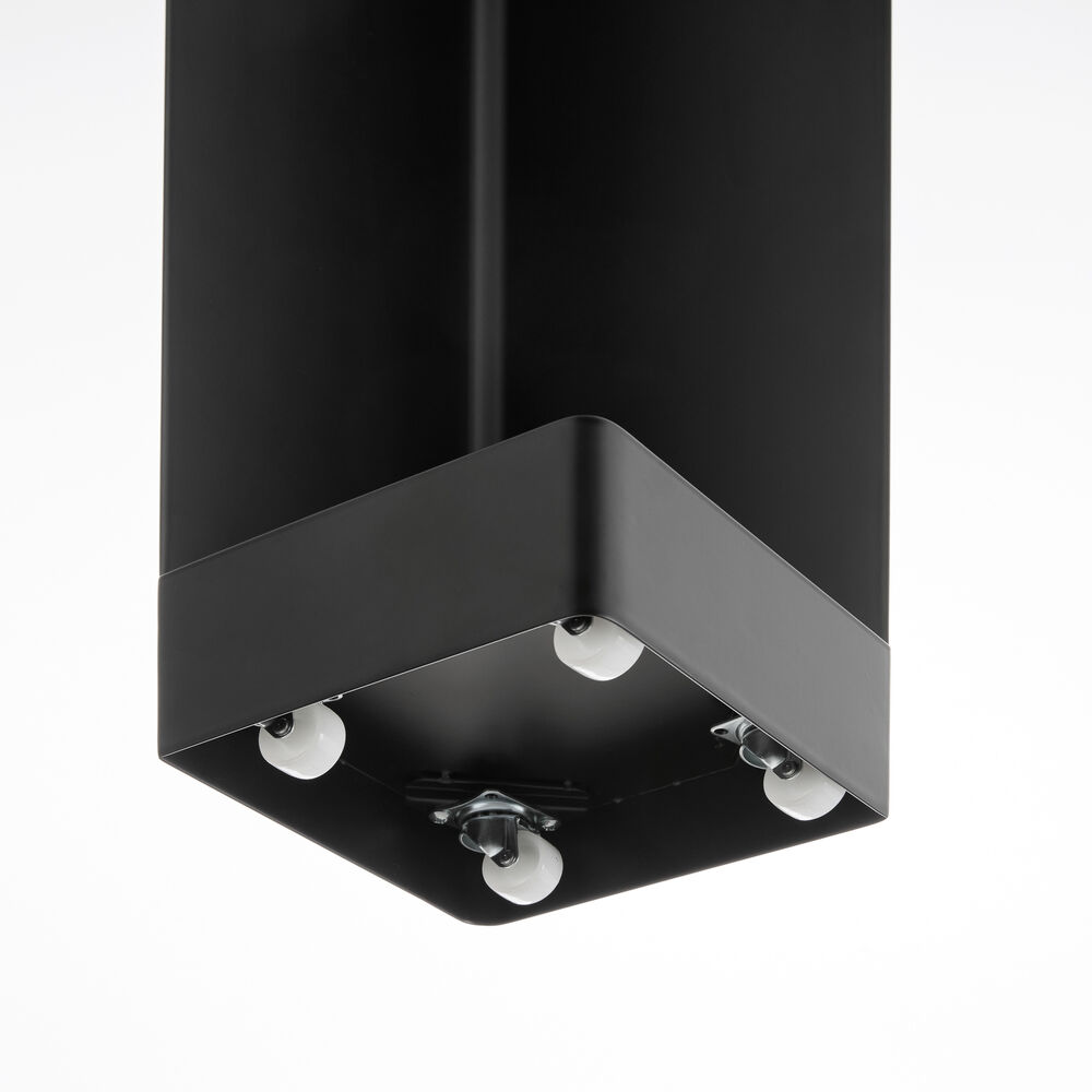 Slim Toilet Paper Stocker with Casters : Concealed casters for easy movement