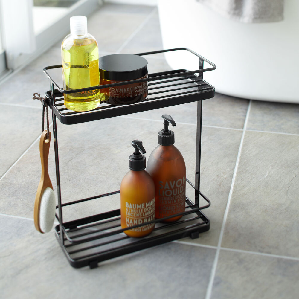 2-Tiered Dispenser Rack : Two-Tier Design