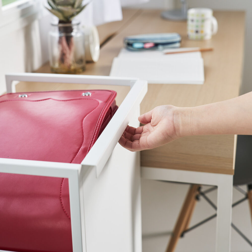 3-Tiered Semi-Closed Storage Wagon : Included Handle