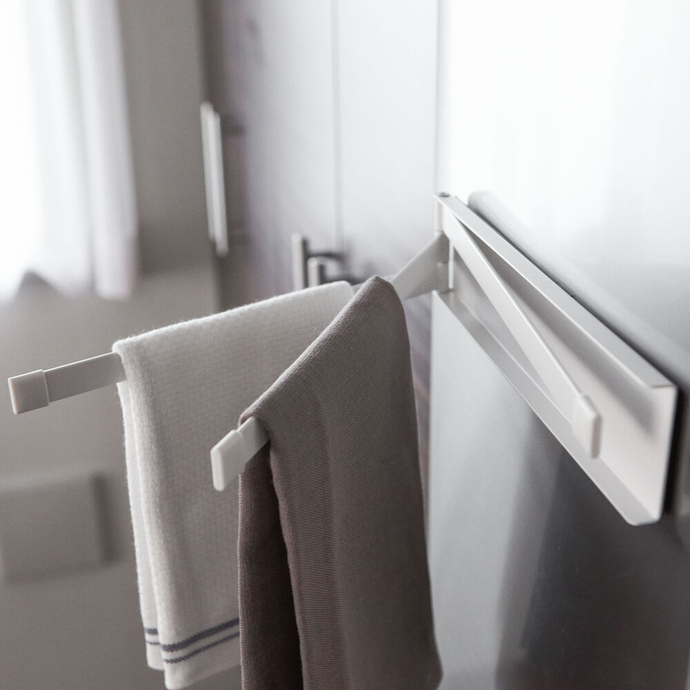 Magnetic Dishcloth Hanger : Flexible Swivel Design