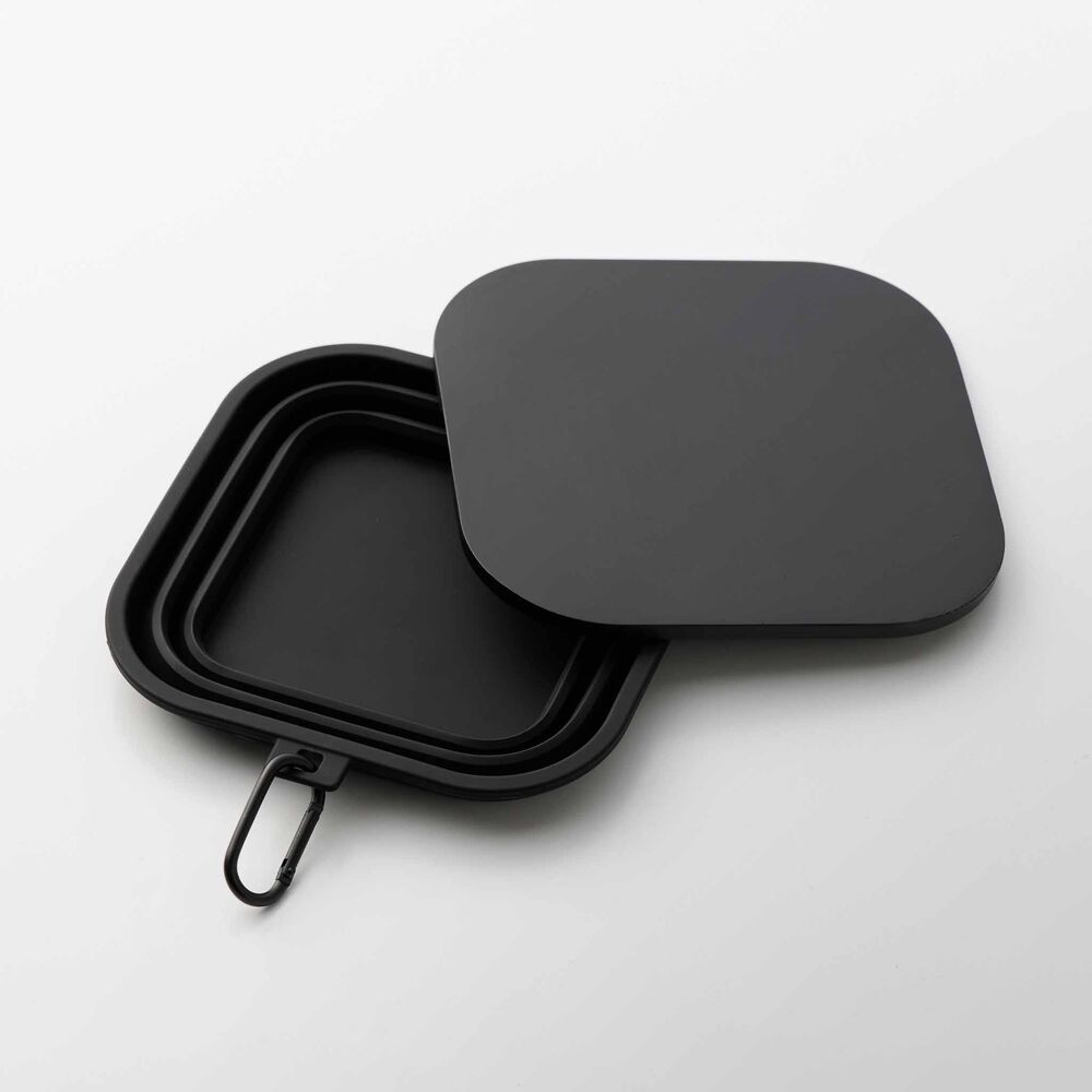 Foldable Pet Food Bowl L : Leak-Free Storage After Use